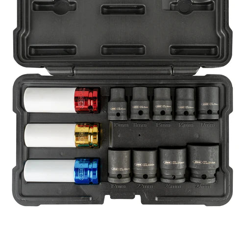 CHAVE DE IMPACTO JBM 1000NM + SOQUETES DE IMPACTO [BRINDE]