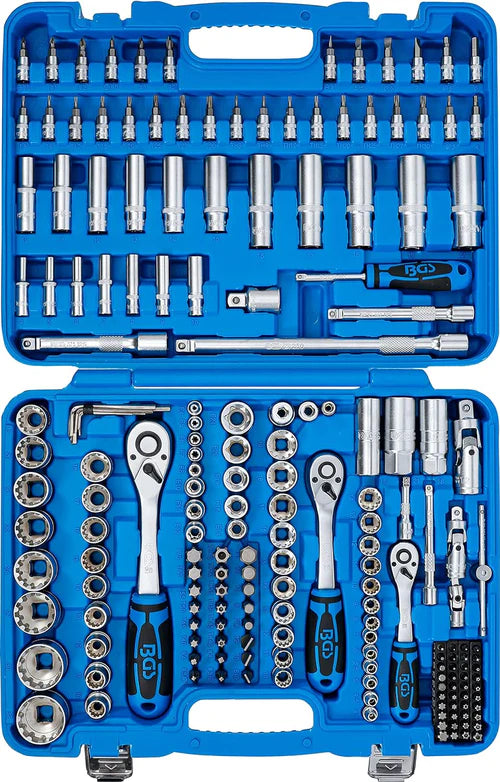 MALETA DE FERRAMENTAS BGS [196 PEÇAS] GEAR LOCK