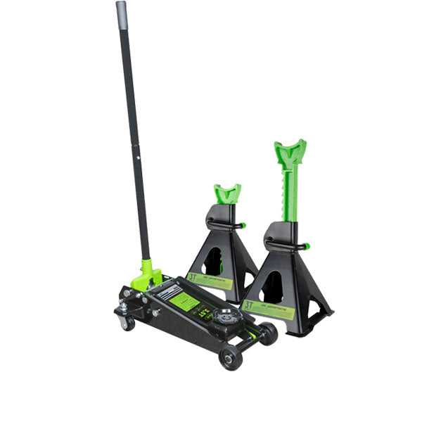 MACACO HIDRÁULICO 3,5T PROFISSIONAL + CAVALETES 3T [JBM]